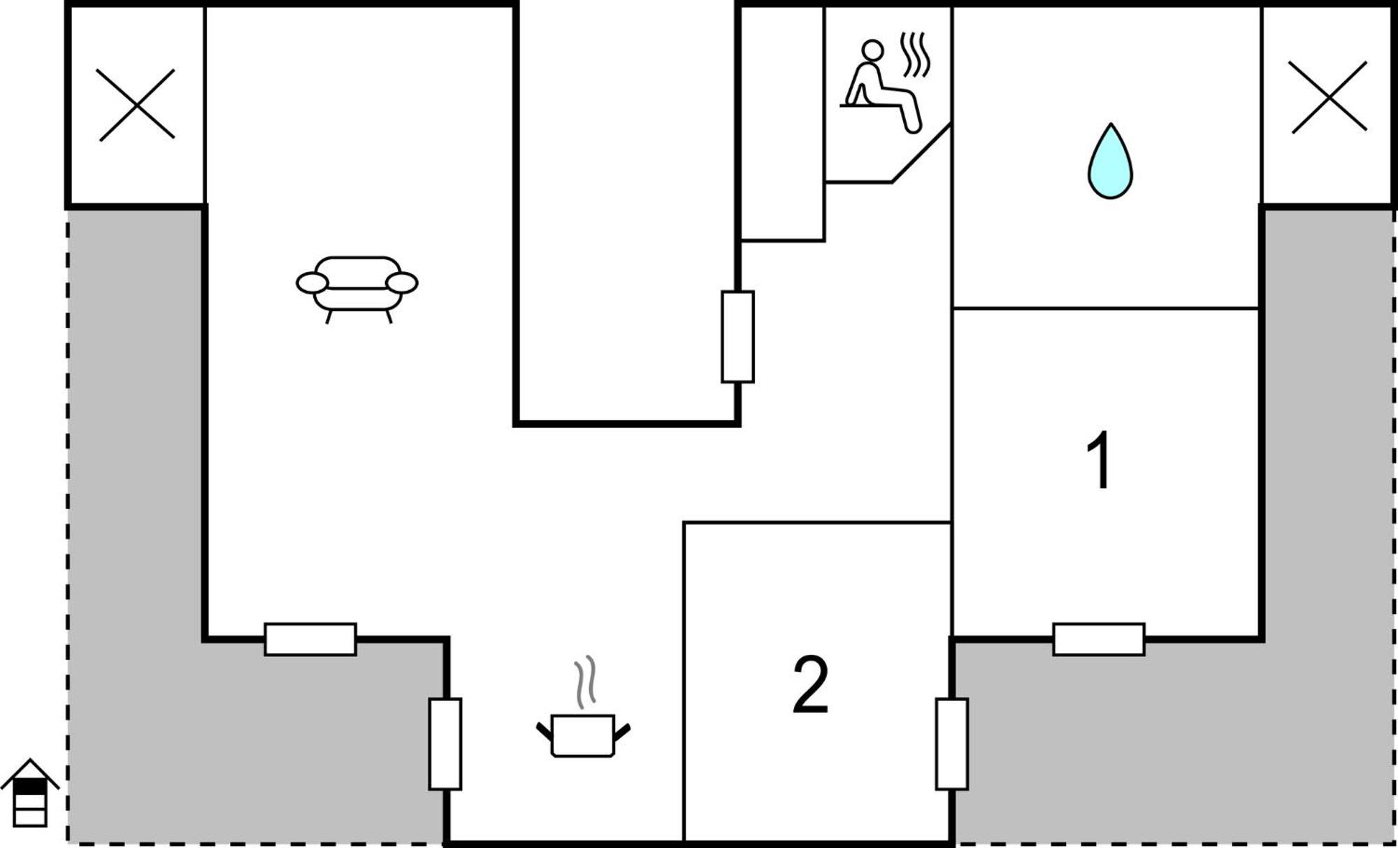 Amazing Apartment In Rechlin With Kitchen Zewnętrze zdjęcie